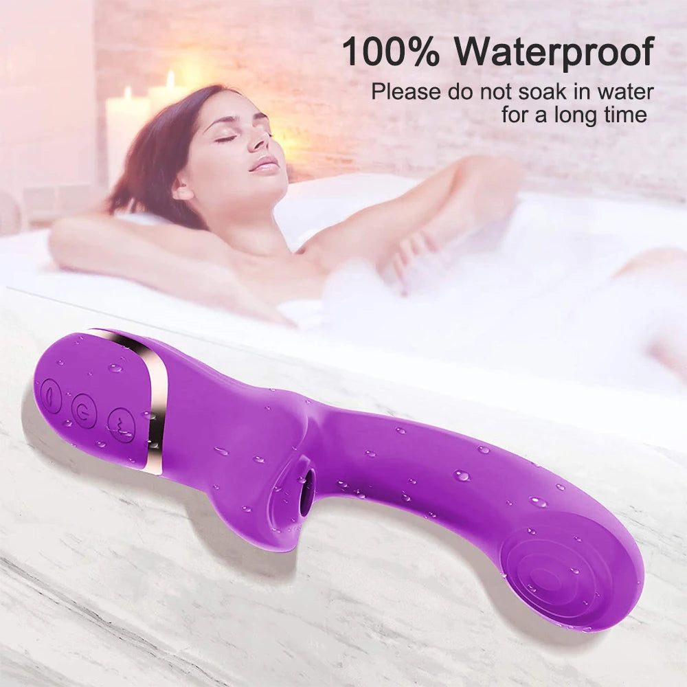 Personal Wellness Massager with Gentle Suction – Adult Use