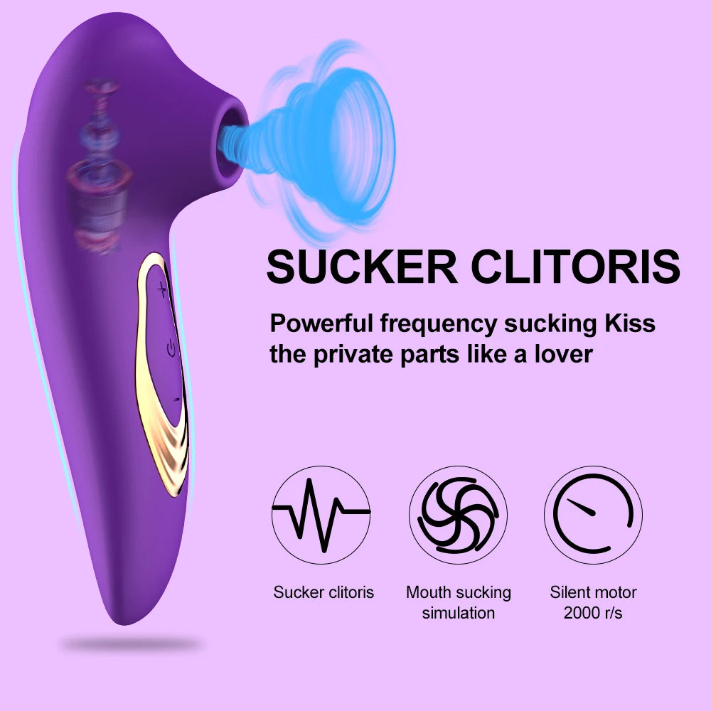 Clitoral Sucking & G-Spot Vibrator – Intense Pleasure for Women