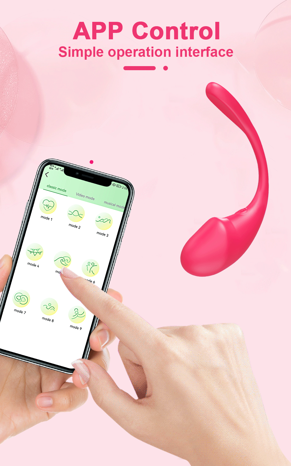 Wireless Bluetooth G-Spot Vibrator with Remote Control – Discreet & Powerful Pleasure for Women